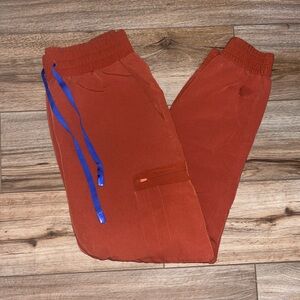 Figs Auburn High Waisted Atlanta Joggers Size Large